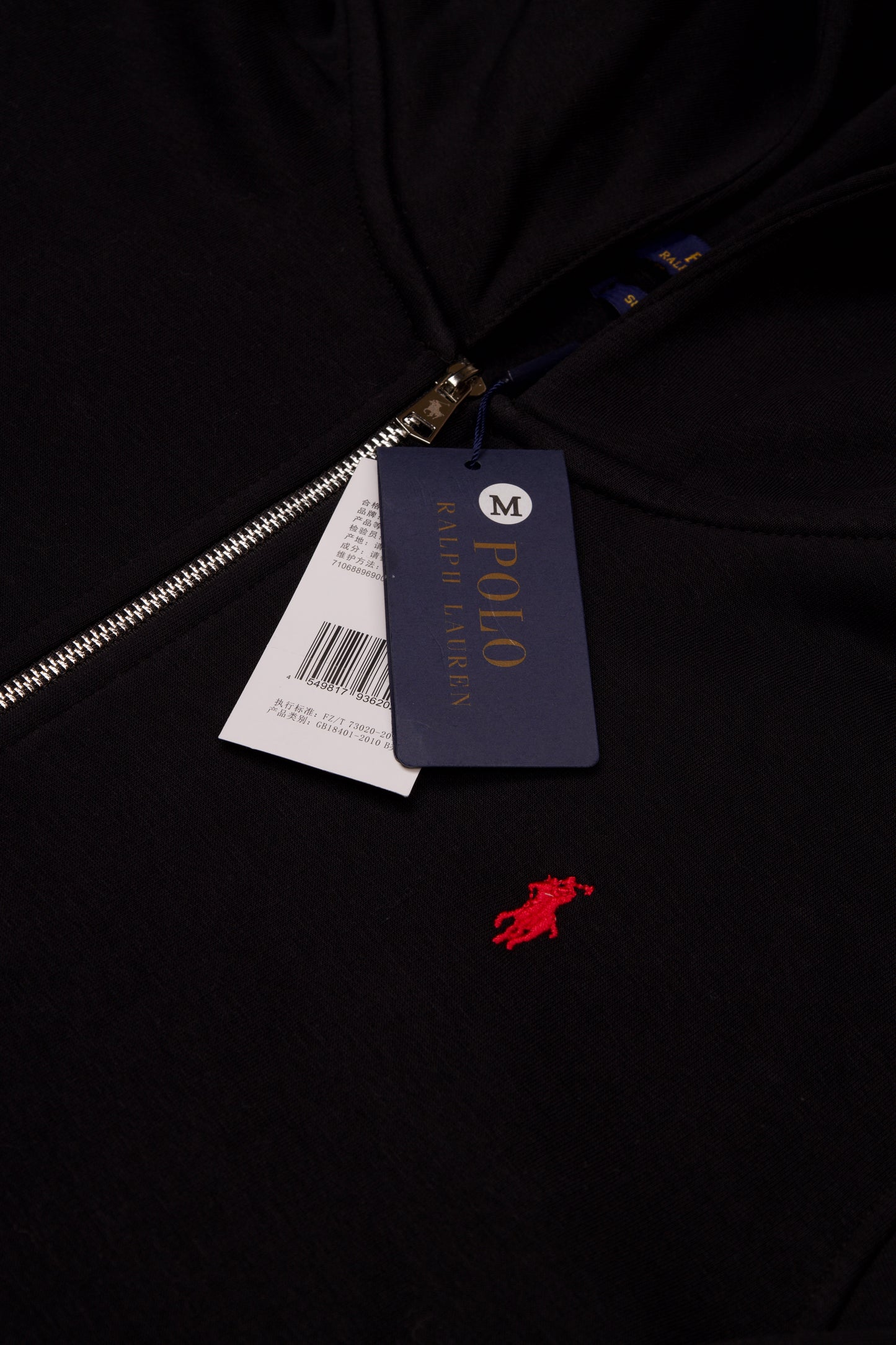 Ralph Lauren Zipup Hoodie - Black