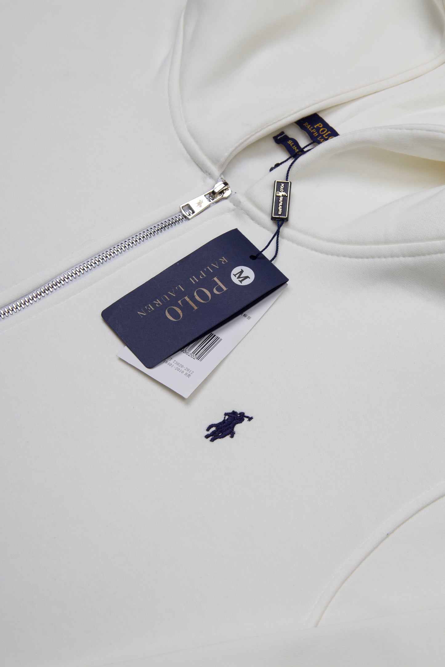 Ralph Lauren Zipup Hoodie - White