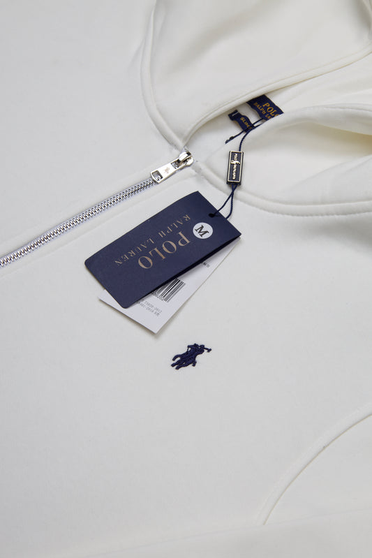 Ralph Lauren Zipup Hoodie - White
