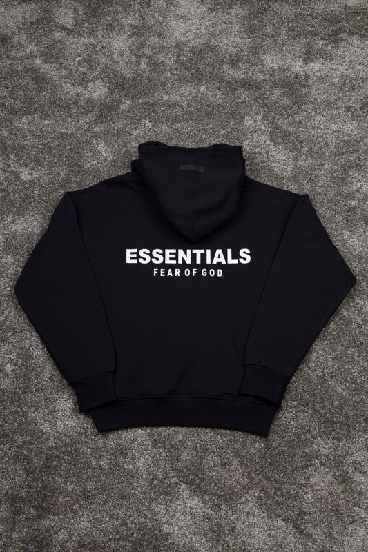 Essentials Black Hoodie