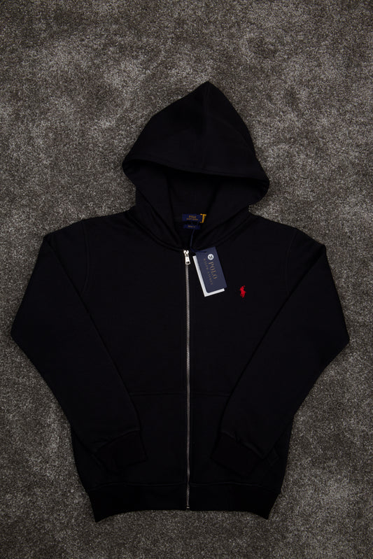 Ralph Lauren Zipup Hoodie - Black