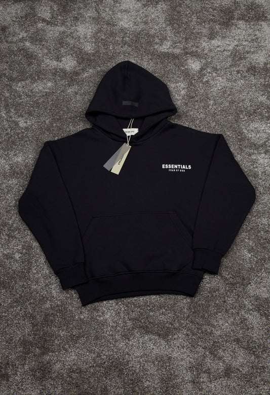 Essentials Black Hoodie